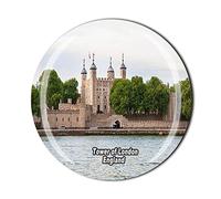 Tower of London UK Fridge Magnet Crystal Souvenir Gift Collection Home Decoration Refrigerator Magnetic Sticker