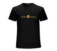 Tower of Power Mens T-Shirt Unisex Tee Black L