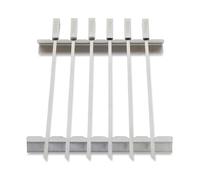 Tower Outdoor Living 6pc Skewer Set with Stand, Stainless Steel T932013