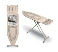 Tower T873001MSH Oversize Ironing Board with Adjustable Height, Smooth Glide Cover, Non-Slip Feet, Latte