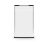 Tower T938023WHT Ozone Sensor Bin, Large 60L, Hands Free Opening, Carbon Filter, White