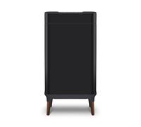 Tower Ozone Sensor Bin with Legs, 65L, Hands Free Opening, Carbon Filter, Black T938022BLK