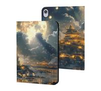 Tower Palace Case Compatible for ipad Mini6 (8.3in) Tablet Cases Stand Protective Cover with Sleep/Wake