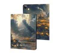 Tower Palace Case Compatible for iPad Pro 2020/2021/2022 (12.9in) Tablet Cases Stand Protective Cover with Sleep/Wake