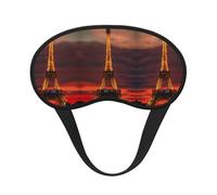 Tower Paris Elastic Band Eye Mask for Sleeping, Blackout Sleep Mask Block Light, Comfortable Travel Nap