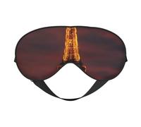 Tower Paris Print Functionality Outdoor Travel Eye Mask Breathable Camping Meditation Yoga Friendly