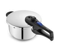 Tower Express Pressure Cooker with Bakelite Lid Lock System, Visual Pressure Indicator, 4L, Stainless Steel