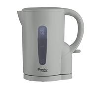 Tower Presto 1.7L Electric Kettle, Removable Limescale Filter, Boil Dry Protection, 2200W, Grey, PT10053GRY