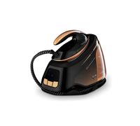 Tower T22030GLD PureSteam Infinity Xpress 8 Bar Steam Generator Iron, Ceraglide NanoElite Soleplate, AI-Auto Limescale Attack System, One Temp Technology, 1.5L Dual Tank Capacity, 3000W, Black & Gold
