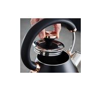Tower Cavaletto 1.7L Pyramid Kettle - Black &Amp; Rose Gold One Colour