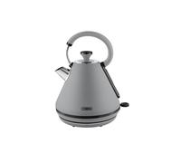 Tower T10079GRY Sera Pyramid Kettle with Smoked Black Trim, 1.7L, 3KW, Grey