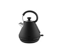 Tower T10079BLK Sera Pyramid Kettle with Smoked Black Trim, 1.7L, 3KW, Black