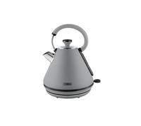 Tower T10079GRY Sera Pyramid Kettle with Smoked Black Trim, 1.7L, 3KW, Grey