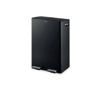 Tower Recycling Pedal Bin, 60L, Black T838023BLK