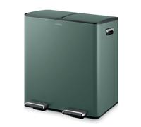 Tower Recycling Pedal Bin, Forest Green, T838022FOR