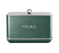 Tower T826175FOR Renaissance Bread Bin, 16L Capacity, Simple Pull Lid, Forest Green