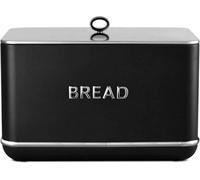 Tower Renaissance Bread Bin, 16L Capacity, Simple Pull Lid, Black