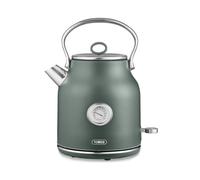 Tower Renaissance Retro Kettle, Quiet Boil, 1.7L, Forest Green - T10063FOR
