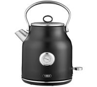 Tower T10063BLK Renaissance Kettle, Quick Boil, 360° Base, 1.7L, 3KW, Black