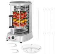 Tower Rotisserie 4-in-1 1.500 W 21 L - Vitroceramic Griddles by Royal Catering Silver