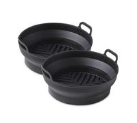 Tower Round Foldable Trays (Set of 2)