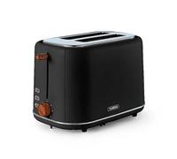 Tower Scandi 2 Slice Toaster - Black Clear