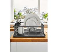 Tower Scandi Stainless Steel Dish Rack Grey