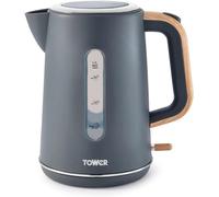 Tower Scandi T10037G Kettle with Rapid Boil and Boil Dry Protection, 1.7L, 3Kw,