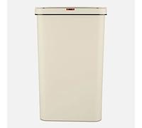 Tower Cream Rectangular Sensor Bin 50L - Wilko