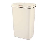 Tower Cream Rectangular Sensor Bin 50L - Wilko