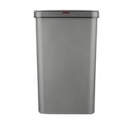 Tower Sensor Bin with Retainer Ring, Battery-Operated, 50L, Grey, T838005G