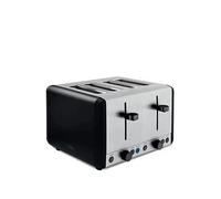 Tower Sera 4 Slice Toaster Black Black