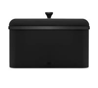 Tower Bread Bin Sera – Stainless Steel, Black with Smoked Trim