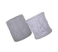 Tower Shaped Silicone Craft Mold Jewelry Making Tool for Resin Epoxy Storage Cups Sturdy Nonstick Materials Creative Tower Mold