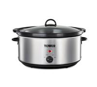 Tower 6.5 Litre Stainless Steel Slow Cooker