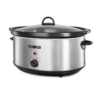 Tower Slow Cooker Stainless Steel 6.5L T16040