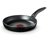 Tower T700310 SmartStart Gourmet 24cm Aluminium Frying Pan with Easy Clean Aeroglide Non-Stick, Long Lasting, Induction Compatible, Oven Safe, PFOA Free, Black