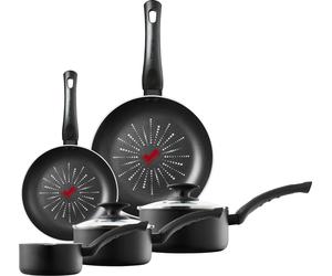 Tower SmartStart Classic 5 Piece Cookware Set - Black, Black