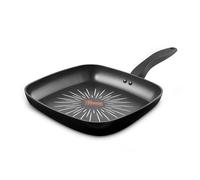 Tower Smart Start Non-Stick Forged Aluminium Grill Pan, 26cm Black