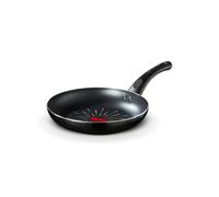 Tower T700302 SmartStart Classic 30cm Aluminium Frying Pan with Easy Clean Aeroglide Non-Stick, Oven Safe, Long Lasting, PFOA Free, Black