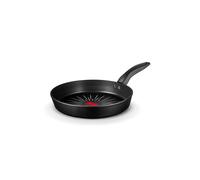 Tower T800301 SmartStart Forged 28cm Aluminium Frying Pan with Easy Clean Aeroglide Non-Stick, 8x Stronger, Induction Compatible, Oven Safe, Long Lasting, PFOA Free, Black