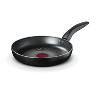 Tower T700313 SmartStart Gourmet 32cm Aluminium Frying Pan with Easy Clean Aeroglide Non-Stick, Long Lasting, Induction Compatible, Oven Safe, PFOA Free, Black