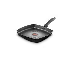 Tower Smartstart Griddle Pan, Gourmet 26Cm, Induction Safe, Non-Stick In Black Black