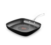 Tower SmartStart Ultra Forged 26cm Aluminium Grill Pan with Aeroglide Ultra Non-Stick Coating, Inducto™ Induction Compatible
