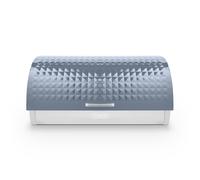 Tower Solitaire Grey Breadbin Large Storage Embossed Diamond Design T826206GRY