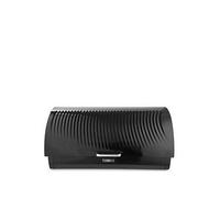 Tower T826219BLK Sonar Bread Bin, Roll Top Design, 16L Capacity, Black