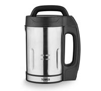 Tower Soup Maker - 1.6L, 1000W, Black & Stainless Steel, Saute, Smooth, Chunky, Juice, Blend, T12069