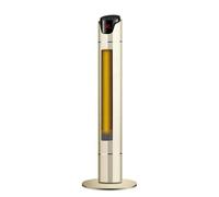 Tower Space Heater 3 Gears PTC Heating Fan For Home Watching Movie Baby Bathing 6m Remote Control VerticalHeater Fast Heating(Gold Mechanical)