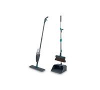 Tower Spray Mop & 3 in 1 Dustpan & Brush in Teal Tower Teal