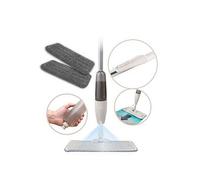 Tower T769000MSH Spray Mop with Anti-Leak Bottle and 2x Microfibre Pad, Latte
